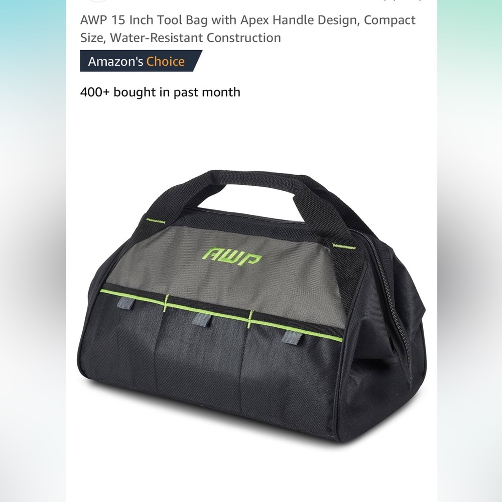 15” Toolbag NWT